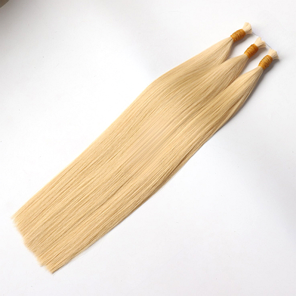 Východoevropské vlasy - přírodní blond - Délka: 50-55 cm
